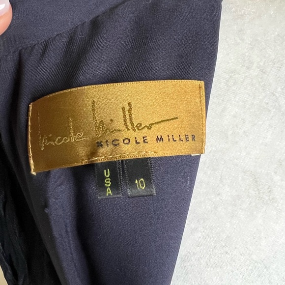 Nicole Miller crinkle stretch cocktail dress BIG PRICE DROP! - Picture 6 of 7